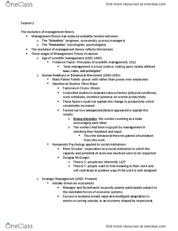 33:620:301 Lecture Notes - Lecture 5: Communication Problems, Procedural Justice, Sam Groth thumbnail