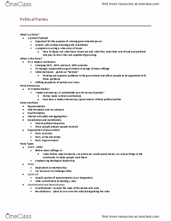 Political Science 1020E Lecture Notes - Lecture 12: Tennis Court Oath, Social Inequality thumbnail