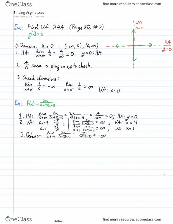 MATH 1210 Lecture 5: Chapter 2: Finding Asymptotes thumbnail