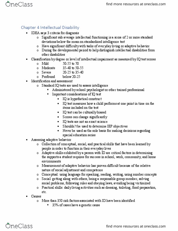 EDSP 2100 Lecture Notes - Lecture 4: Task Analysis, Rubella Vaccine, Amniocentesis thumbnail