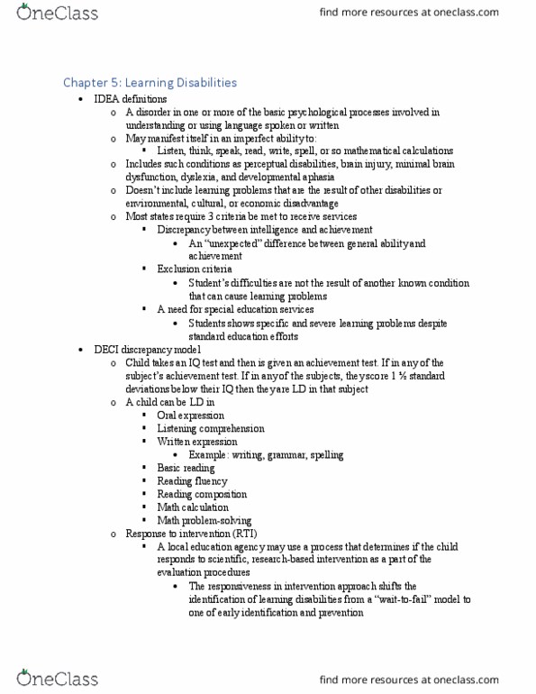 EDSP 2100 Lecture Notes - Lecture 5: Autocomplete, Note-Taking, Graphic Organizer thumbnail