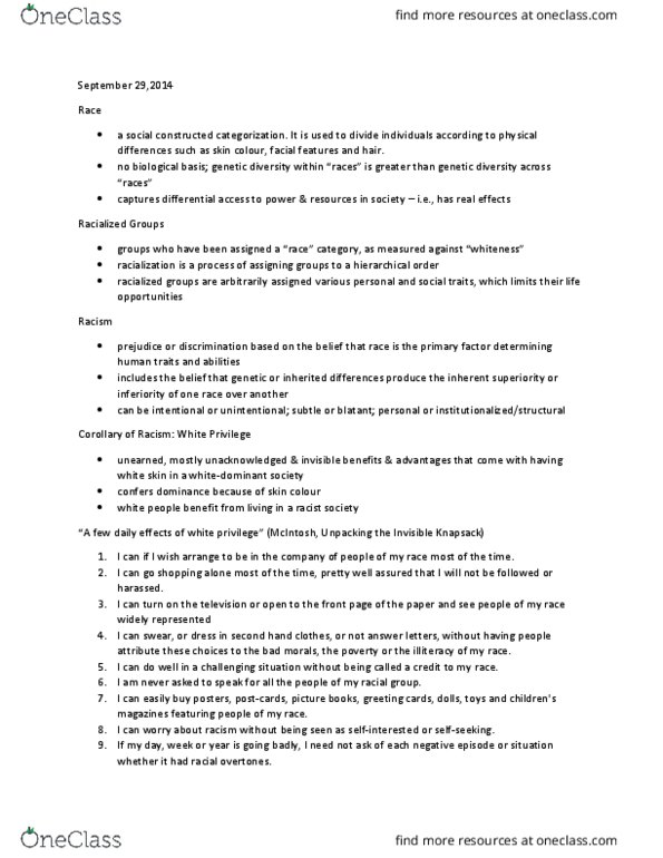 HLTH 101 Lecture Notes - Lecture 3: Shigellosis, Indian Register, Shool thumbnail