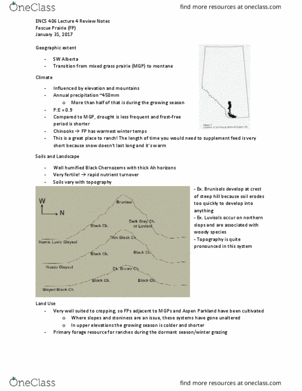 ENCS406 Lecture Notes - Lecture 5: Iter, Livestock Grazing Comparison, Intermediate Disturbance Hypothesis thumbnail