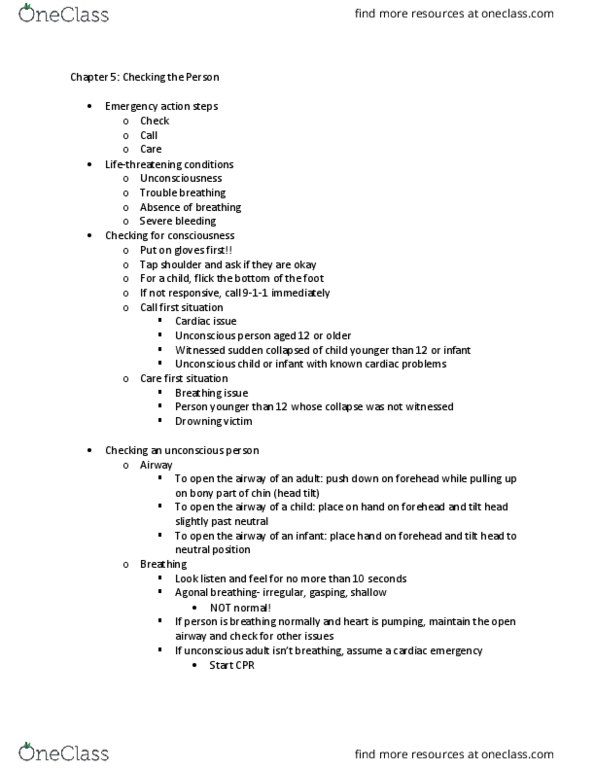 ED-3220 Chapter Notes - Chapter 5: Tracheotomy, Dentures, Tachypnea thumbnail