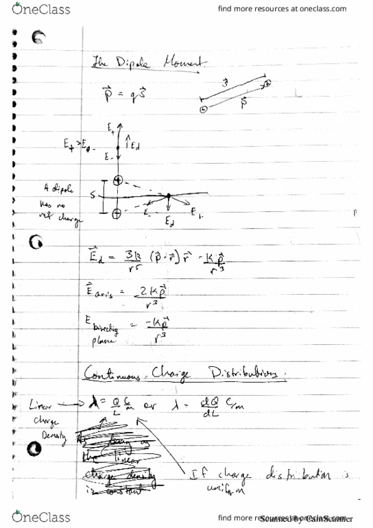 PHYS 212H Lecture 2: Continuous Charge Distributions thumbnail