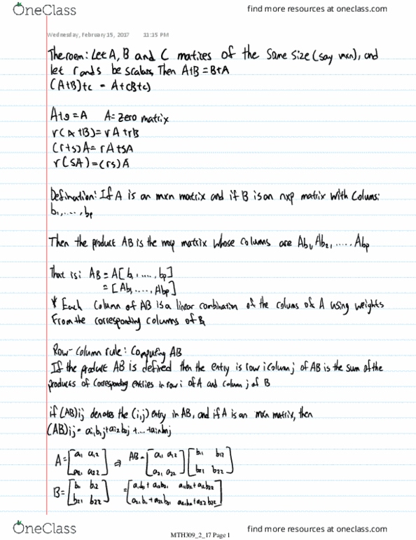 MTH 309 Lecture 9: MTH309_2_17 thumbnail