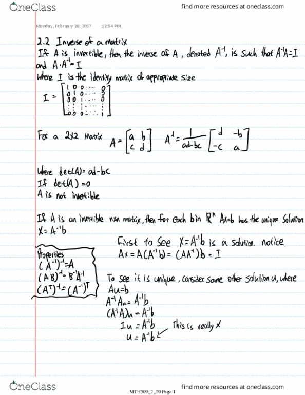 MTH 309 Lecture 10: MTH309_2_20 thumbnail