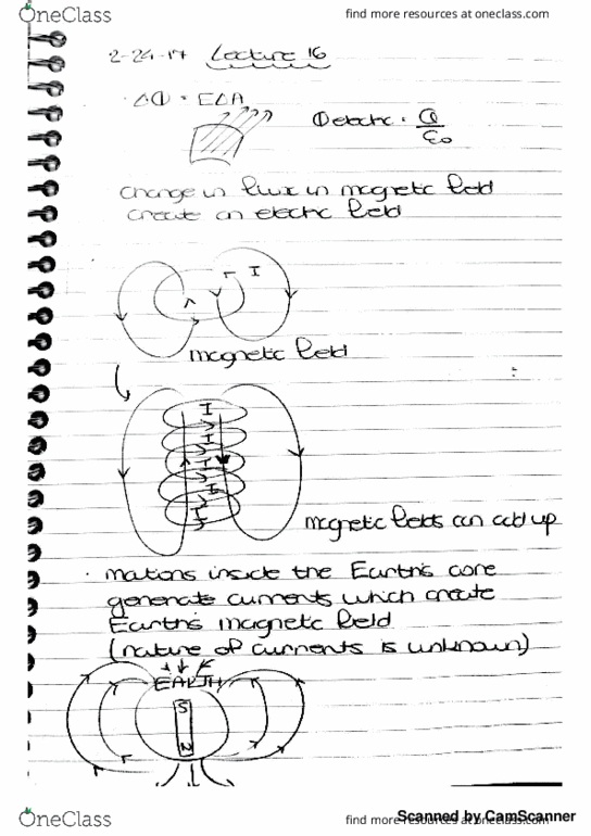 EPS SCI 7 Lecture 16: Magnetic fields and speed of light consequences (Friday, week 7) thumbnail