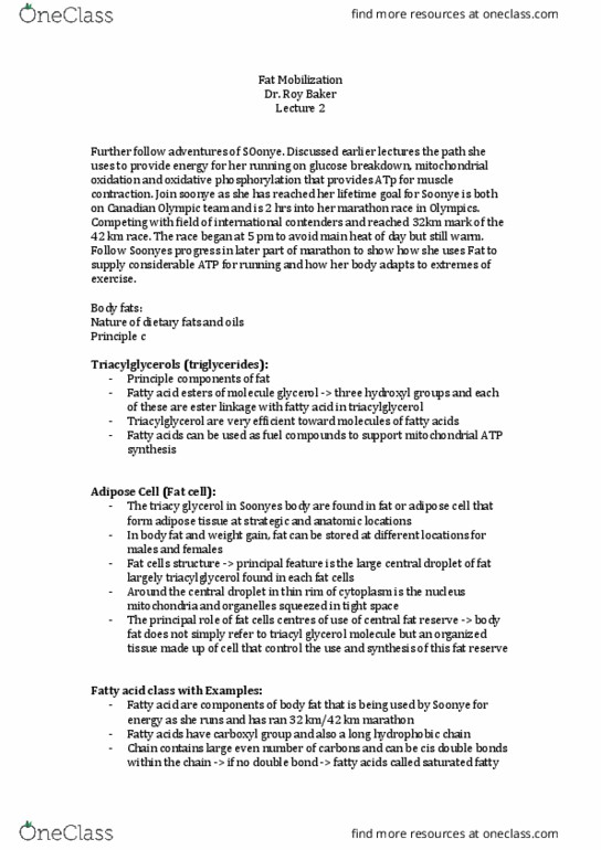 BCH210H1 Lecture Notes - Lecture 24: Phosphodiesterase, Carnitine O-Palmitoyltransferase, Reversible Reaction thumbnail