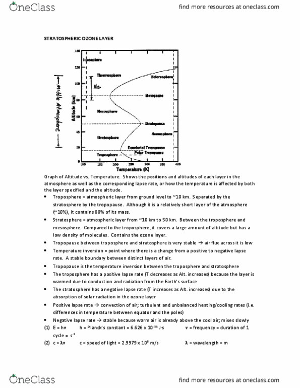 CHE 310 Lecture 4: CHE310Ozone thumbnail