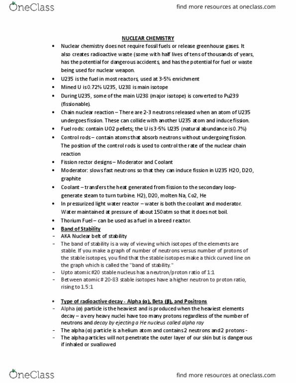 CHE 310 Lecture 9: CHE310NuclearChem thumbnail