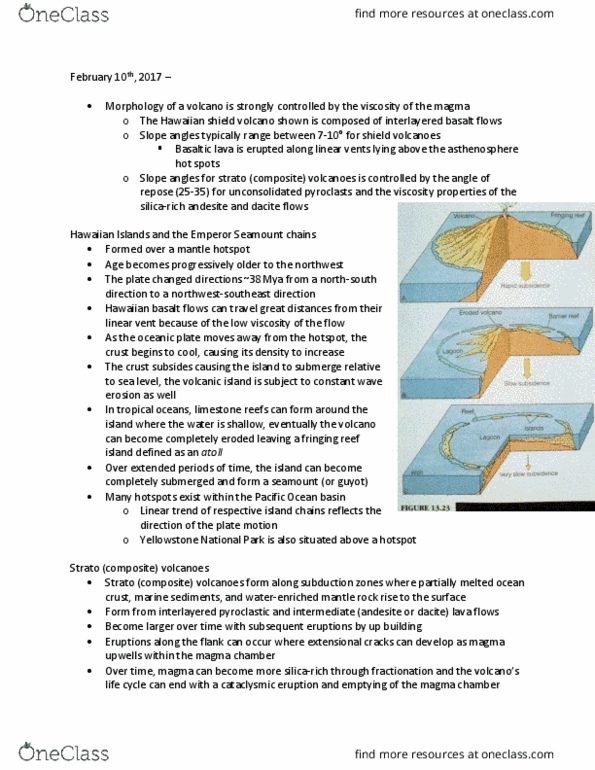 ESS 101 Lecture Notes - Lecture 4: Uee, Tephra, Diorite thumbnail