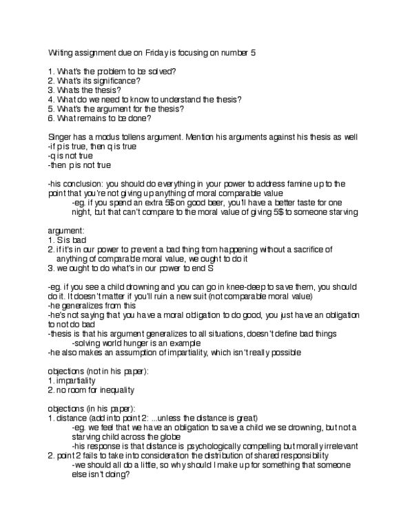 PHIL 102 Lecture Notes - Modus Tollens thumbnail