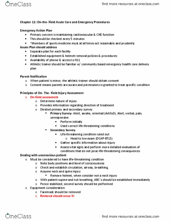 ATTR 1200 Lecture Notes - Lecture 5: Straddle, Axilla, Diabetic Coma thumbnail