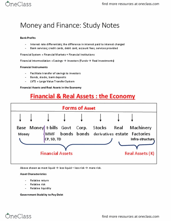 ECON-3076EL Lecture Notes - Lecture 10: United States Treasury Security, Corporate Bond, Over-The-Counter (Finance) thumbnail