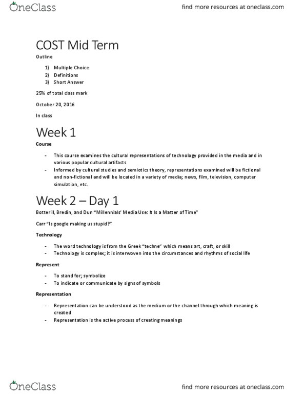 ECON-3076EL Lecture Notes - Lecture 1: Histology, Canadian Content, Digital Photography thumbnail