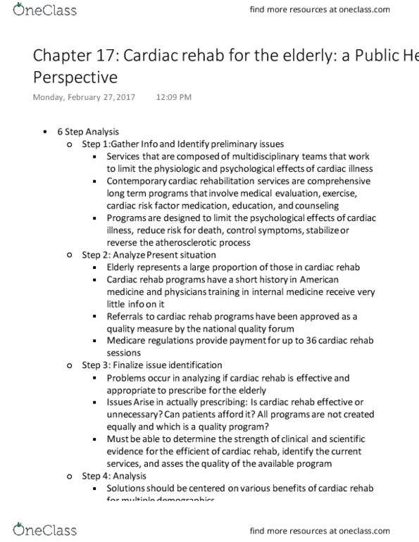 PUBHLTH 2 Lecture Notes - Lecture 12: Smoking Cessation, Diac, Internal Medicine thumbnail