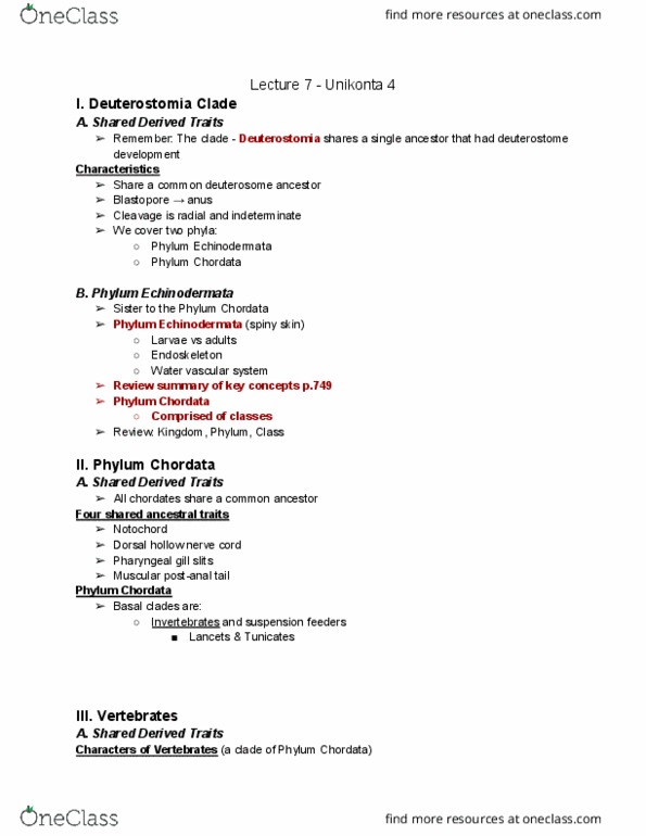 01:119:116 Lecture Notes - Lecture 7: Rib Cage, Amniote, Mammal thumbnail