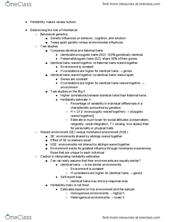 PSYCH 150 Lecture Notes - Lecture 5: Phenylketonuria, Intellectual Disability, Phenylalanine thumbnail