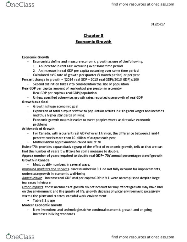 ECN 204 Chapter Notes - Chapter 8: Startup Company, Capital Formation, Ozone Depletion thumbnail