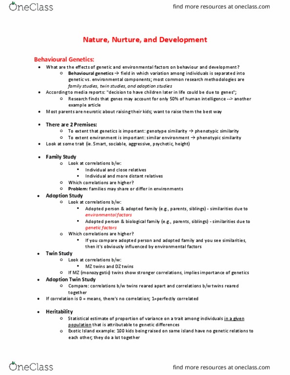 PSYCH211 Lecture Notes - Lecture 4: Object Permanence, Neurochemistry, Visual Cortex thumbnail