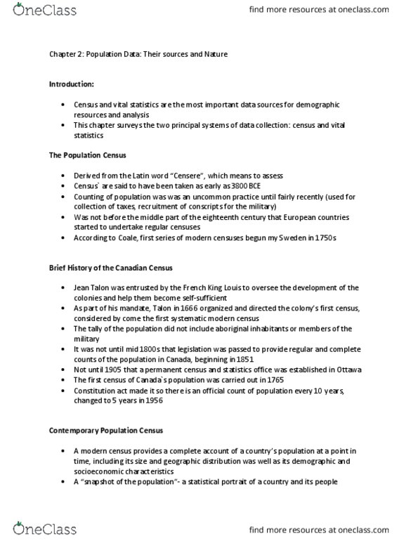 Sociology 2236A/B Lecture Notes - Lecture 2: Speedstep, Legal Separation, Therapeutic Abortion thumbnail