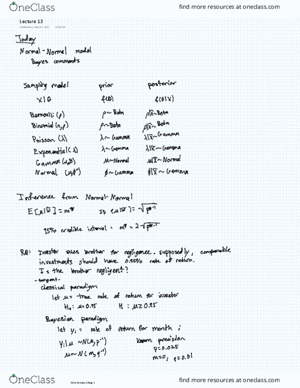 STAT 4444 Lecture Notes - Lecture 13: Giedi Prime thumbnail