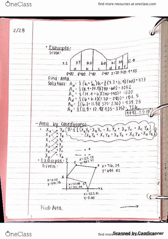 CEGR 2104 Lecture 11: Area thumbnail