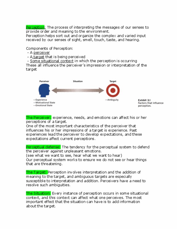 MGCR 222 Chapter Notes -Subjective Constancy, Central Tendency, Structured Interview thumbnail