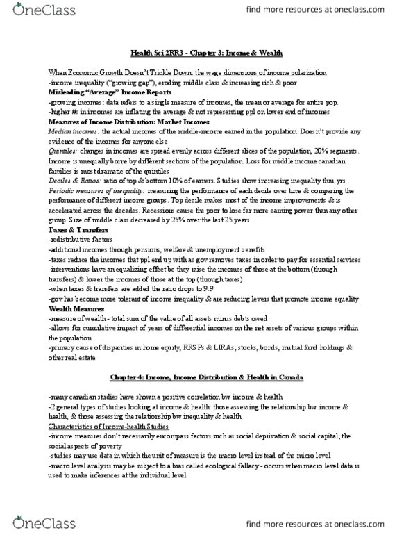 HTHSCI 2RR3 Lecture Notes - Lecture 3: Iqvia, Canadian Studies, Social Capital thumbnail