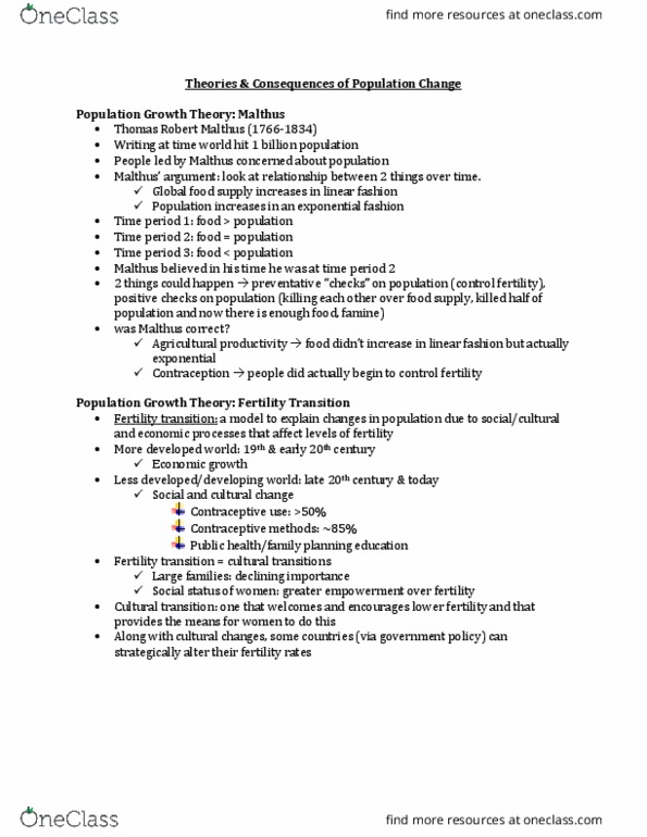 GEOG 1HA3 Lecture Notes - Lecture 1: Agricultural Productivity, Population Ageing, Population Pyramid thumbnail