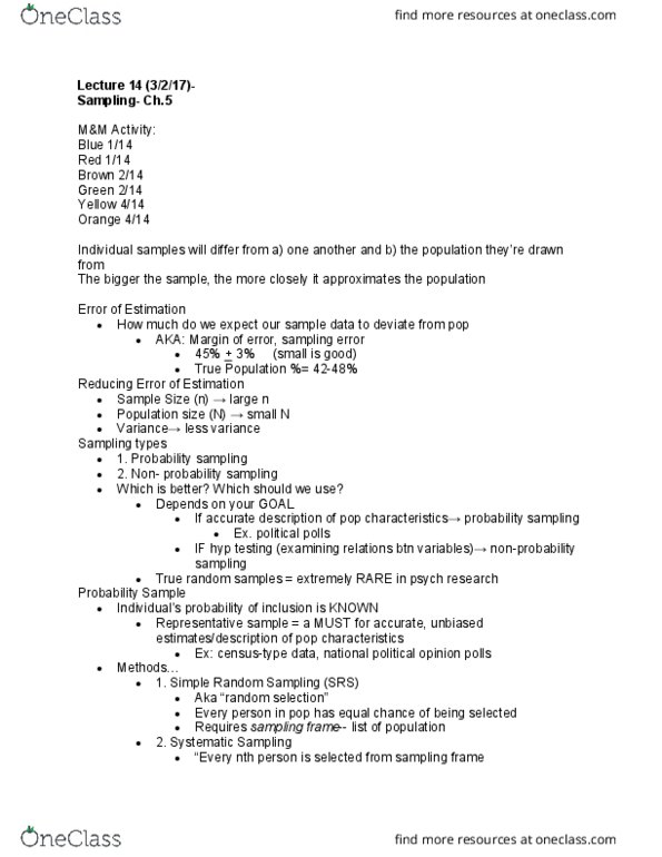 PSYC 200 Lecture 14: Sampling thumbnail