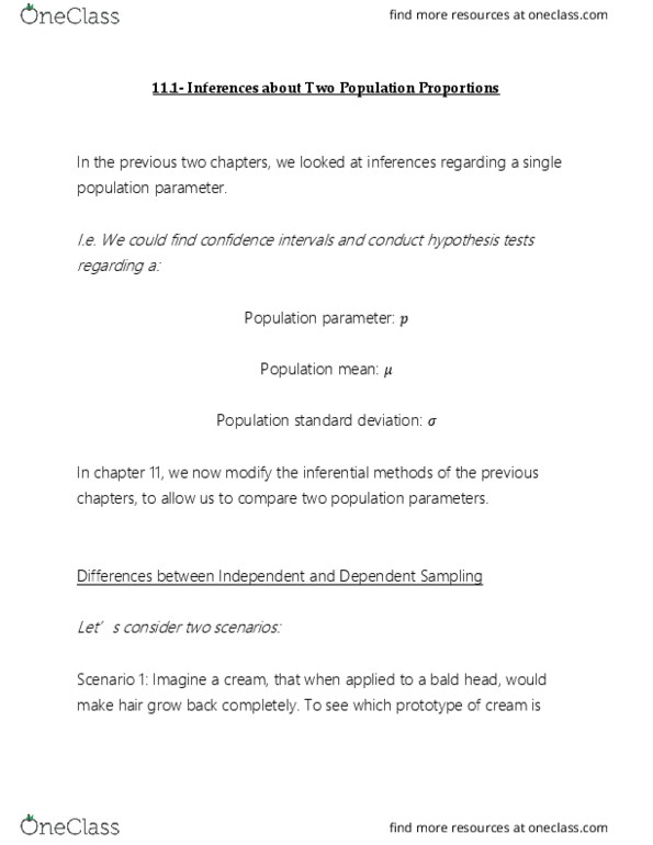 MATH 1F92 Lecture 41: Math+1F92-+11.1-+Inferences+about+Two+Population+Proportions+ (PART 1) thumbnail