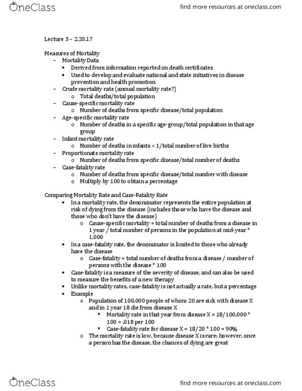 HLPR222 Lecture Notes - Lecture 3: Health Promotion, Disability-Adjusted Life Year, Public Health thumbnail