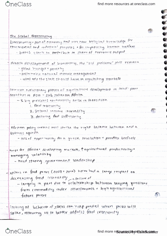 PB HLTH 196 Chapter all: Week 5 Reading :The Global Bioeconomy thumbnail