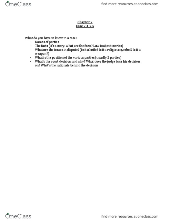 COMM 315 Chapter Notes - Chapter 7: Standard Form Contract, Constructive Dismissal, Fiduciary thumbnail