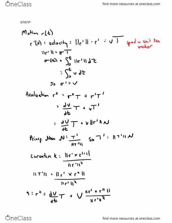 L24 Math 233 Lecture Notes - Lecture 10: Ellipse thumbnail