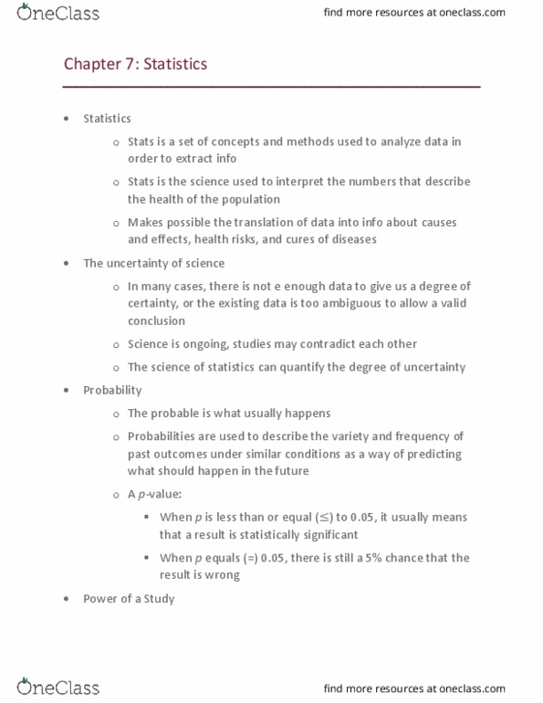 PUBHLTH 290B Lecture Notes - Lecture 8: Risk Perception, Newborn Screening, Overdiagnosis thumbnail