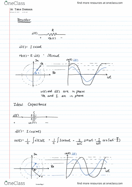 ECE209 Lecture Notes - Lecture 16: Frequency Domain, Radioteletype, Resistor thumbnail