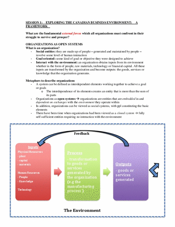 ADMS 1000 Lecture Notes - Canadian Business, Resource-Based Economy, Gross Domestic Product thumbnail