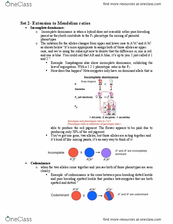 BIOL239 Chapter Notes - Chapter 2: Pigment, A Aa, Halothane thumbnail