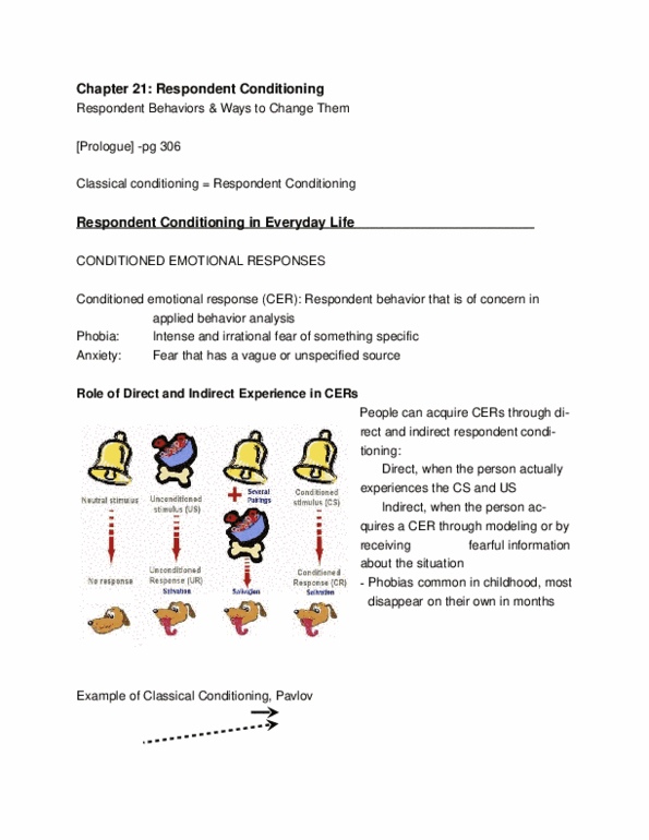 PSYB45H3 Lecture Notes - Applied Behavior Analysis, Certified Emission Reduction, Vomiting thumbnail