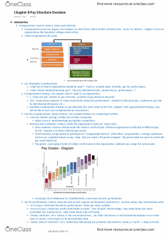 COMMERCE 2BC3 Chapter 8: Chapter 8 Textbook & PPT Slides thumbnail