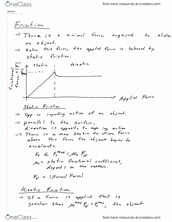 PHYSICS 1250 Lecture 9: Lecture 9 thumbnail