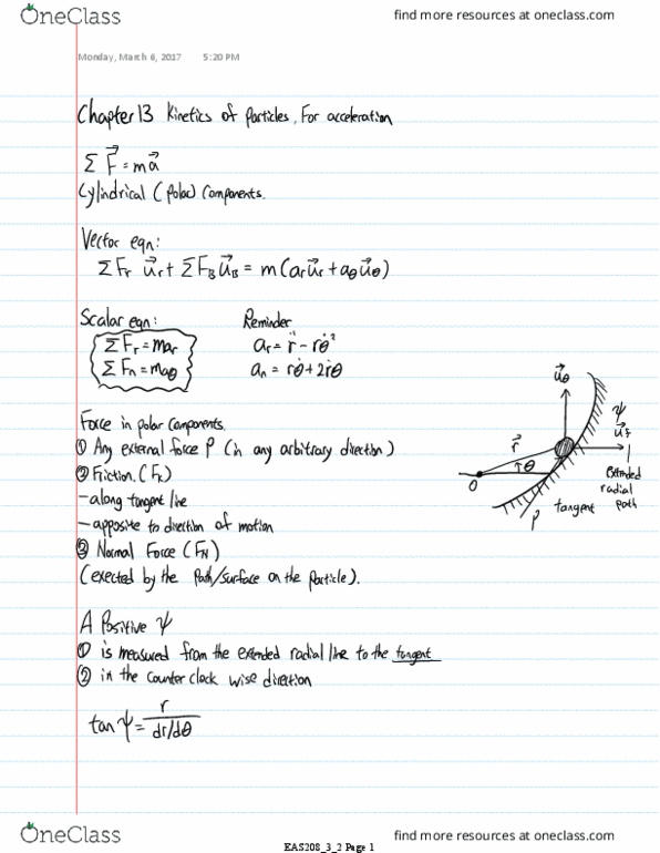 EAS 208 Lecture Notes - Lecture 15: Phenylalanine thumbnail