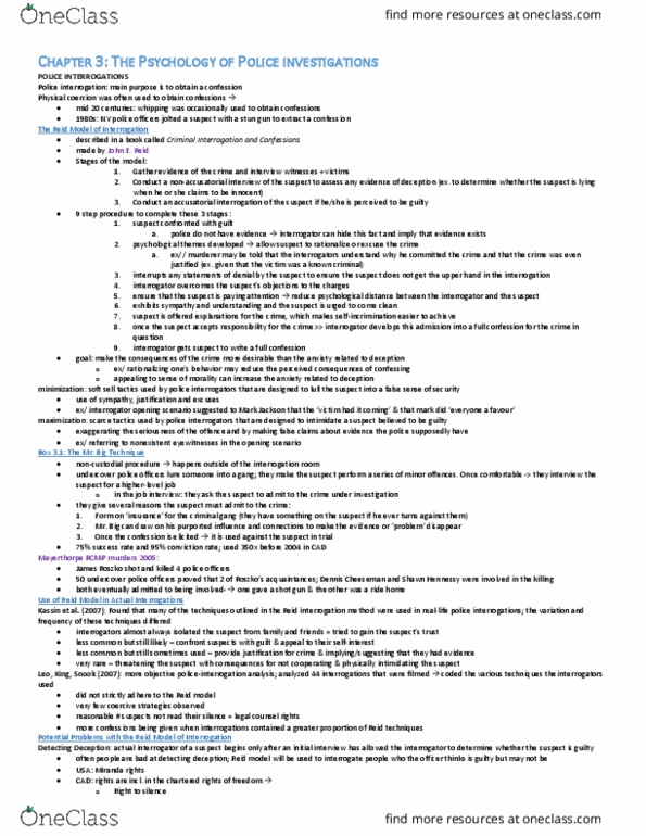 Psychology 2032A/B Chapter Notes - Chapter 3: Mayerthorpe, High-Explosive Squash Head, Psych thumbnail