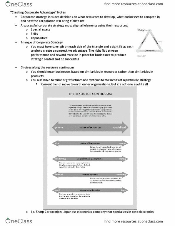 MGMT 249 Lecture Notes - Lecture 4: Sharp Corporation, Thermostat, Optoelectronics thumbnail