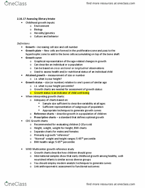 URBS 359 Lecture Notes - Lecture 9: Sample Size Determination, Observational Error, Down Syndrome thumbnail