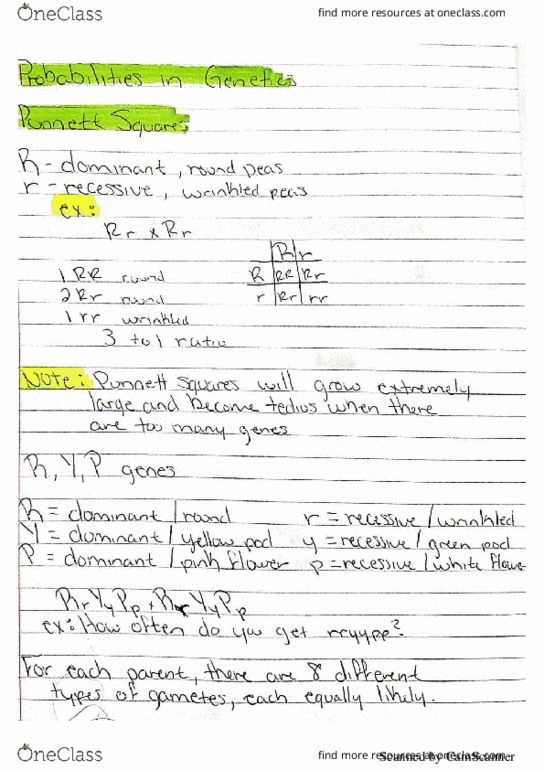 BIO 240 Lecture Notes - Lecture 1: Mexican Federal Highway 1, Hertz thumbnail