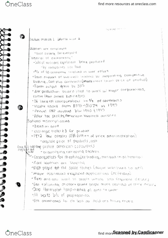 HIST 289R Lecture Notes - Lecture 10: Adapter Molecule Crk, Thermostat, Birdwatching thumbnail